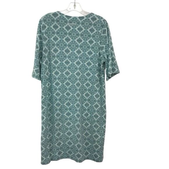 Women's Hang Ten Breathable Lightweight Sun Dress UPF 50+, Aqua - Size: Medium - Picture 2 of 4